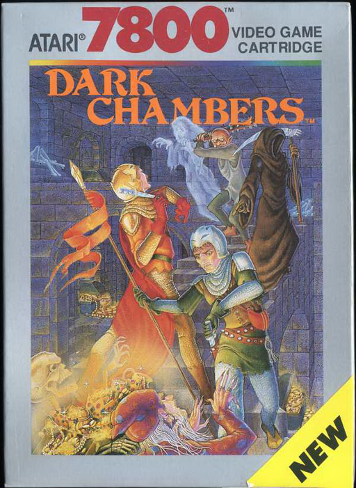 Dark Chambers (Europe) 7800 Game Cover